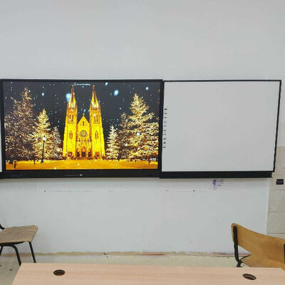 กระดานไวท์บอร์ดดิจิทัล iBoard กระดานข้างสำหรับโรงเรียน กระดานอัจฉริยะแบบโต้ตอบ