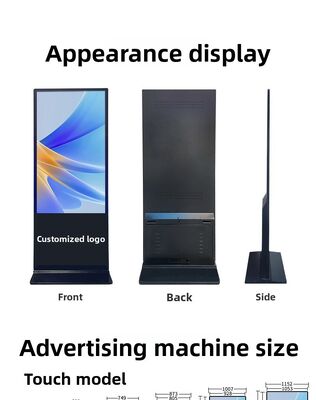 ระบบปฏิบัติการลินูคัส Digital Signage ด้วยสัดส่วนความแตกต่าง 4000 1 ทําให้ภาพที่ชัดเจนและสดใส และการอัพเดทเนื้อหาง่าย