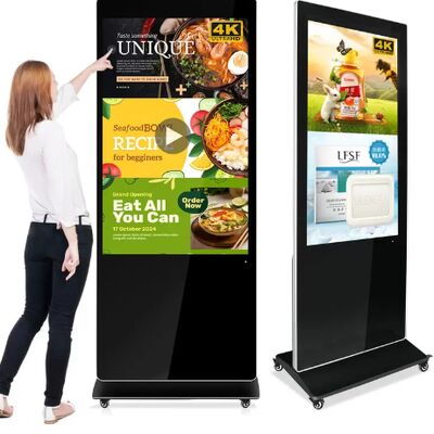 ระบบปฏิบัติการลินูคัส Digital Signage ด้วยสัดส่วนความแตกต่าง 4000 1 ทําให้ภาพที่ชัดเจนและสดใส และการอัพเดทเนื้อหาง่าย