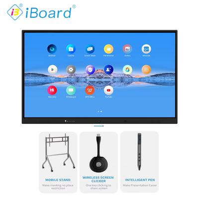 แอนดรอยด์ 13 4 32G มอนิเตอร์อินเตอร์เอกทีฟ กับกระจกกระชับ 4 มม.