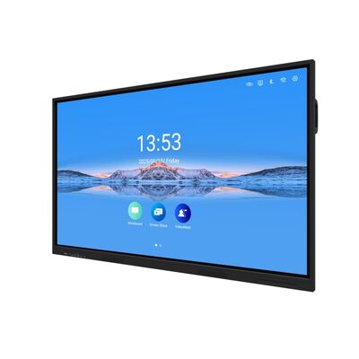 65 นิ้ว 4K อินเตอร์เอกทีฟ แพลท แพเนลสําหรับห้องเรียนและสํานักงานขนาดเล็ก