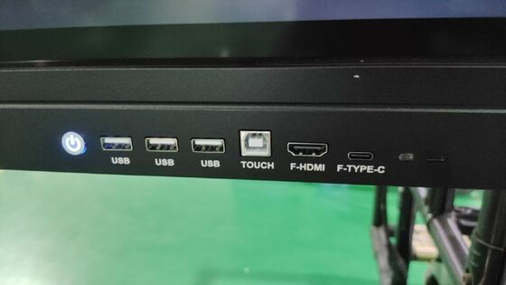 โซลูชันไวท์บอร์ดที่แข่งขันได้ของ IBoard จอแสดงผลสมาร์ทบอร์ดจอแบนแบบโต้ตอบ Andorid 16 รายการ