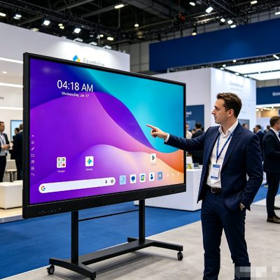 75 นิ้ว Google EDLA ยืนยันระบบ Android 16 อินเตอร์เอกทีฟ รายการสําหรับการประชุมโรงเรียน