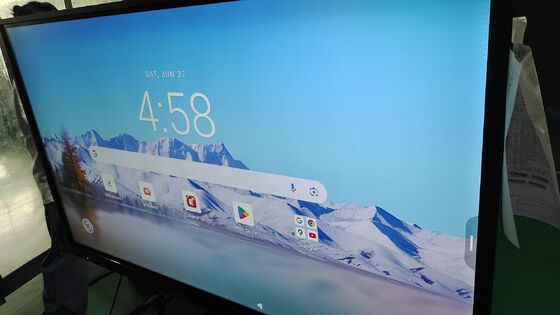 IBoard 65 75 86 100 นิ้ว LCD แผง WiFi PC จอแสดงผลดิจิตอลหน้าจอสัมผัส Smart Monitor