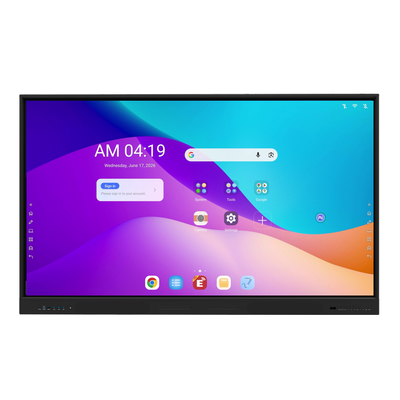 Google EDLA รับรอง Android 16 อินเตอร์เอคทีฟ แพลทพานิล จอ 65/75/86/98 นิ้ว จาก iBoard