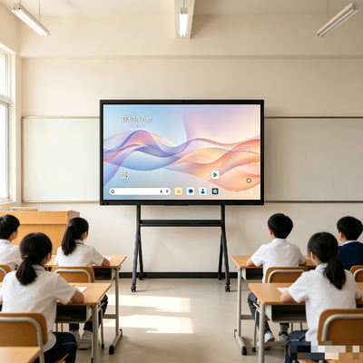 iBoard 75 นิ้ว อินเตอร์เอกทีฟ แพลท แพนล์ ดิสเพลย์ บอร์ดสมาร์ท พร้อม Google EDLA Certified