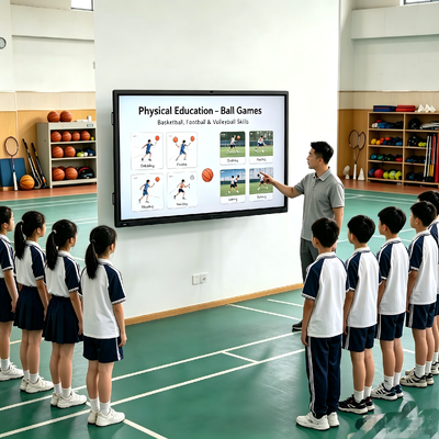 iBoard 75 นิ้ว อินเตอร์เอกทีฟ แพลท แพนล์ ดิสเพลย์ บอร์ดสมาร์ท พร้อม Google EDLA Certified