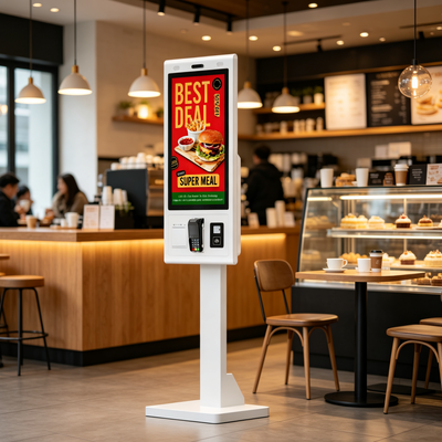 Self-ordering Kiosk 27 inch Floor-standing for Restaurant Dining ordering