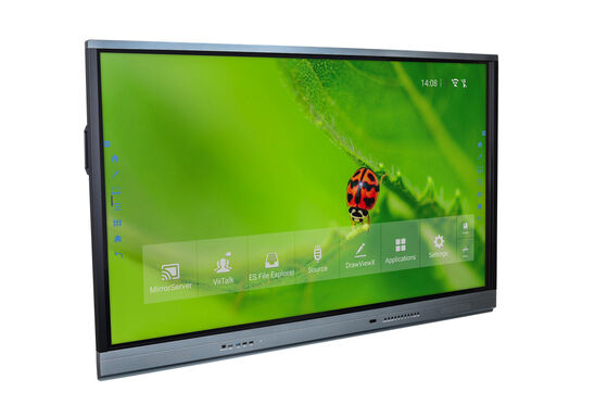 65" Smart Interactive Touch screen Whiteboard Touch Display TV สําหรับการนําเสนอ