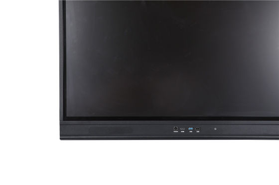 ไวท์บอร์ดหน้าจอสัมผัสแบบโต้ตอบ OEM 2 มม. กรอบบางเฉียบ แผงโต้ตอบ