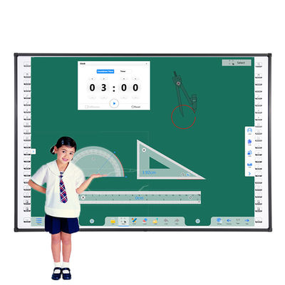 บอร์ดการสอนแบบทัชสกรีน 10 จุดติดผนังด้วยปุ่มลัด