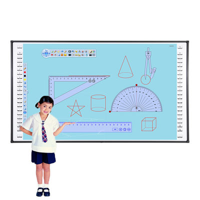 กระดานไวท์บอร์ดแบบโต้ตอบสมาร์ทบอร์ดแบบพกพา FCC Iboard สำหรับการเรียนการสอน