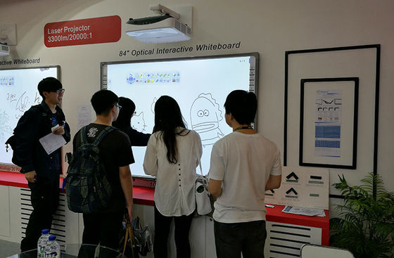 กระดานสีขาวอินเตอร์เอ็กซ์เคราะห์พร้อมการสนับสนุน Multi-Touch Infrared กระดานสีขาวอินเตอร์เอ็กซ์เคราะห์ แบบกระดานสีขาวอินเตอร์เอ็กซ์เคราะห์