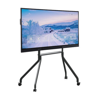 75" Office Smart Board 20 คะแนน Multi Touch Whiteboard Interactive กระดานไวท์บอร์ดดิจิตอลแบบแบน