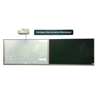 86 นิ้ว All In One Smart Touch Board อินฟราเรด อินเทลเลนท์ บล็อคบอร์ด อินเตอร์แคท บล็อกบอร์ด