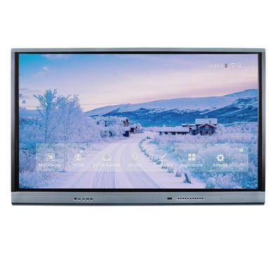75 LED Interactive Boards 20 จุดสัมผัสพร้อม 0 GAP Smart Touch Whiteboard
