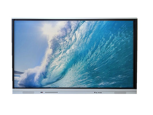 4K 55 65 75 86 98 นิ้ว ผังจอแบนอินเตอร์เอ็กติก บอร์ดไวท์บอร์ดอินเตอร์เอ็กติก บอร์ดสมาร์ทสําหรับการประชุมการเรียนการสอน