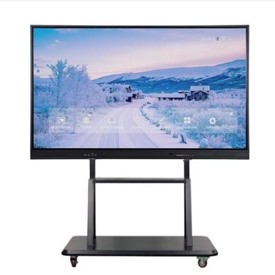 มอนท์ผนัง หรือ มือถือยืน อินเตอร์เอกทีฟ ทัชสกรีน มอนิเตอร์ด้วย LED แบ็คไลท์และ HDMI OUT จัดจอ LED ความละเอียดสูง