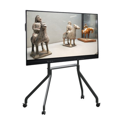 บอร์ดหน้าจอสัมผัสอิเล็กทรอนิกส์ OEM UHD 4K สำหรับห้องเรียนอัจฉริยะ