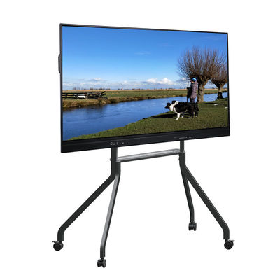 500cd/m2 ความสว่าง LCD Smart Board กับ Android OS 14 และ หรือ สีกรอบสีเทาดํา