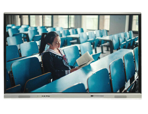 65 นิ้ว 4K ความละเอียด อินฟราเรด ทัช อินเทอร์แอคทีฟ ไวท์บอร์ด สมาร์ทบอร์ด สำหรับการเรียนการสอนและการประชุม