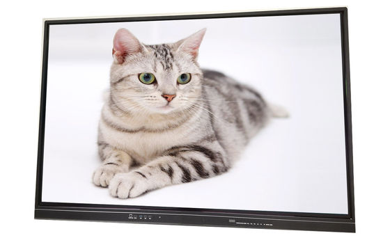 86 นิ้ว Smart Monitor TV All In One คอมพิวเตอร์ ไวท์บอร์ดอินเตอร์เอกทีฟ สําหรับห้องเรียน