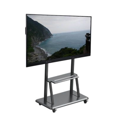 บอร์ดหน้าจอสัมผัสอิเล็กทรอนิกส์ OEM UHD 4K สำหรับห้องเรียนอัจฉริยะ