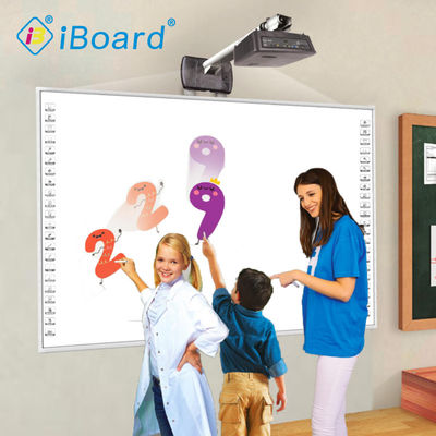 iBoard All In One Infrared Interactive Whiteboard, Rohs Smart TV Whiteboard สำหรับการสอนในชั้นเรียน