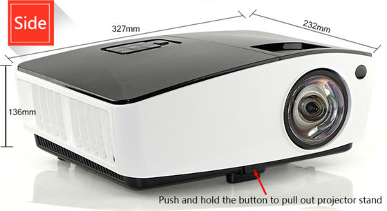 Ultra HD 4K Laser Short Throw Projector 4000 ลูเมนส์ โปรเจคเตอร์สมาร์ท สําหรับโรงเรียนและบริษัทในครอบครัว