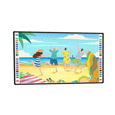 98 นิ้ว Iboard Interactive Whiteboard LED จอภาพระบบสัมผัสเพื่อการศึกษา