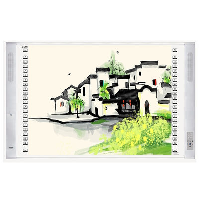 ห้องเรียน All In One ไวท์บอร์ดอินฟาเรดอินเทอร์แอคทีฟ RoHS กระดานไวท์บอร์ดสมาร์ททีวีสำหรับการประชุม