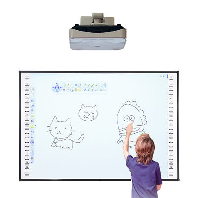 USB Interface Smart Board เทคโนโลยีสัมผัสสแกนอินฟราเรดสําหรับการใช้งานหลายฟังก์ชัน