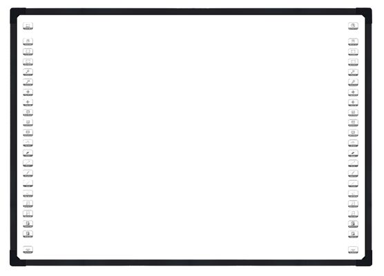 4 กล้อง กระดานไวท์บอร์ดแบบโต้ตอบด้วยแสง พร้อมจุดสัมผัสอัจฉริยะ 10-32 จุด เพื่อการทำงานร่วมกันแบบดิจิทัลที่ดียิ่งขึ้น