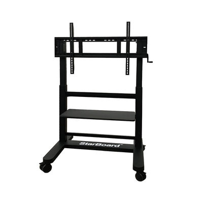 ขาตั้งกระดานไวท์บอร์ดแบบโต้ตอบ 200KGS 55 "86" พร้อม Standare VESA