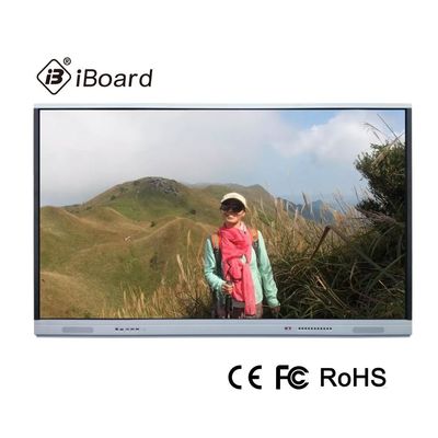 3840*2160 LCD Teaching Board 5ms Interactive Touch Board Windows Linux อินฟราเรด สําหรับการศึกษาในธุรกิจหรือโรงเรียน