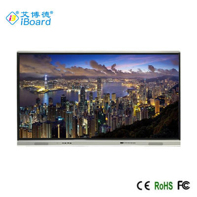 หน้าจอสัมผัส 86 นิ้ว Smart Board มุมมอง 178 องศา กรอบอลูมิเนียม หน้าจอสัมผัส Multi ขนาดใหญ่