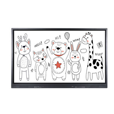 ไวท์บอร์ดอินเทอร์แอคทีฟอินฟราเรดแบบ All In One ใช้งานง่าย Rohs Smart Whiteboard สำหรับการสอน