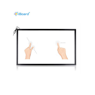 76 "หน้าจอสัมผัสอินฟราเรดซ้อนทับ Multi Touch Frame สำหรับหน้าจอทีวี
