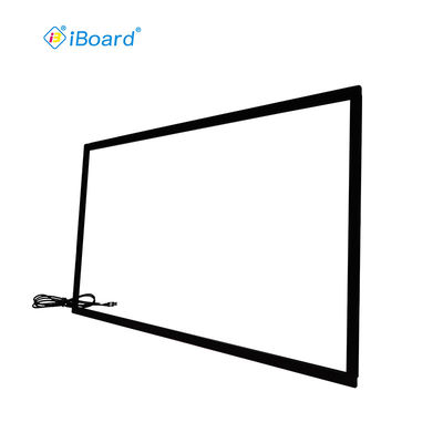 iBoard OEM ขนาด 19-200 นิ้วอินฟราเรด Multi Touch Frame สำหรับ Touch Kiosk 8ms 20 จุดสัมผัส