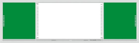 บอร์ดดําที่ฉลาด สอนอินฟราเรด บอร์ดสีเขียว บอร์ดสีขาวปฏิสัมพันธ์ พร้อมโปรเจคเตอร์ สําหรับโรงเรียน