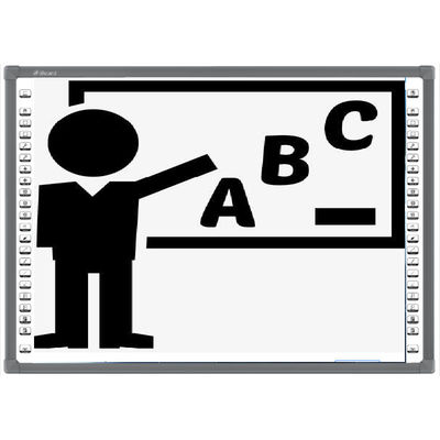 กระดานไวท์บอร์ดอัจฉริยะแบบอินเทอร์แอคทีฟ IR Multi-Touch ขนาด 96 นิ้ว ได้รับการรับรอง CE/FCC/RoHS สำหรับการศึกษาในโรงเรียน