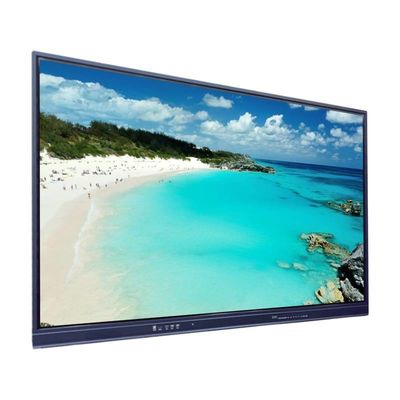 OPS Digital Smart Board สำหรับการสอน 10 จุดสัมผัสความสว่าง 350cd / M2