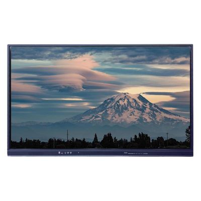 LED 75 '' Smart Interactive Panel สำหรับการสอนกรอบอลูมิเนียมอัลลอยด์