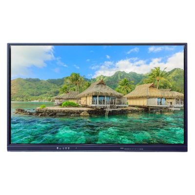 กระดานไวท์บอร์ดแบบโต้ตอบ LED แผง LCD 3840 * 2160 สำหรับธุรกิจ
