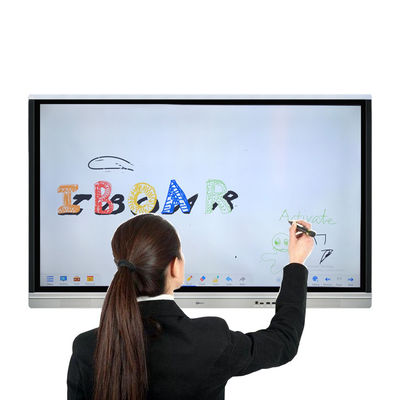 จอภาพสัมผัสแบบโต้ตอบ 4K 60Hz Type C สำหรับห้องประชุม