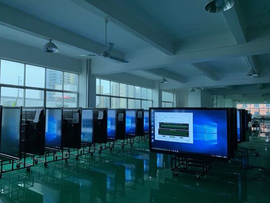 65 75 85 100 นิ้ว 4K Touch Screen ห้องเรียนสมาชิก Smartboard บอร์ดดิจิตอล Smart Interactive Display สําหรับโรงเรียน