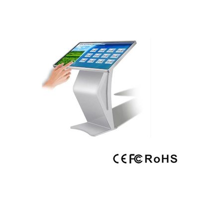 ชั้นยืน CE FCC LED 43 นิ้ว Kiosk Display อินเตอร์เอคทีฟ ทัช ดิจิตอล สายป้าย ระบบหน้าต่างสําหรับโฆษณาธุรกิจ