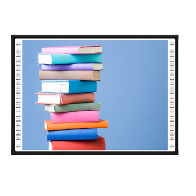 โปติก อินเตอร์เอ็กทีฟ บอร์ดสีขาว 120 fps กับ 2 จุดสัมผัส สําหรับห้องเรียนและธุรกิจ
