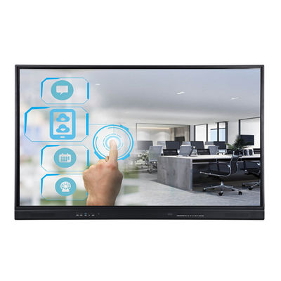 กระดานไวท์บอร์ดทัชสกรีนแบบโต้ตอบขนาด 98 นิ้วขนาดใหญ่ IR 4K Touch Display