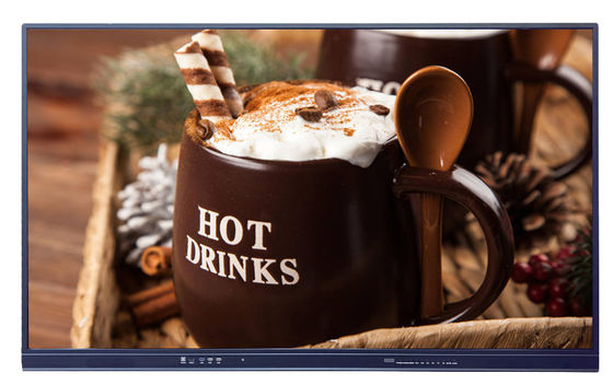 86 นิ้ว Smart Monitor TV All In One คอมพิวเตอร์ ไวท์บอร์ดอินเตอร์เอกทีฟ สําหรับห้องเรียน